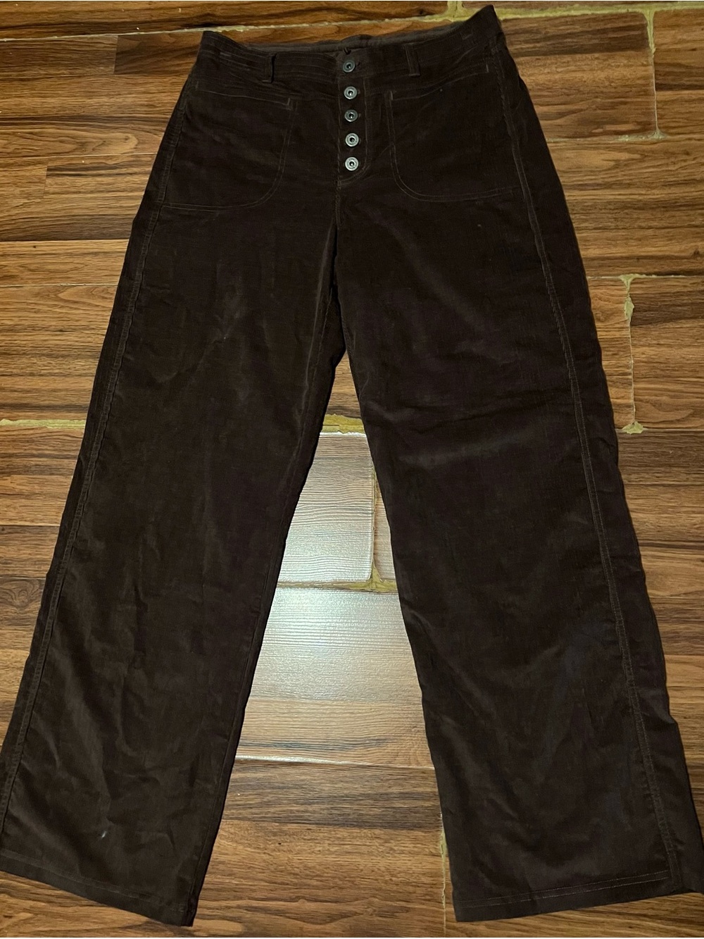 Kuhl Women's Wide Leg Corduroy Jeans in Dark Brown